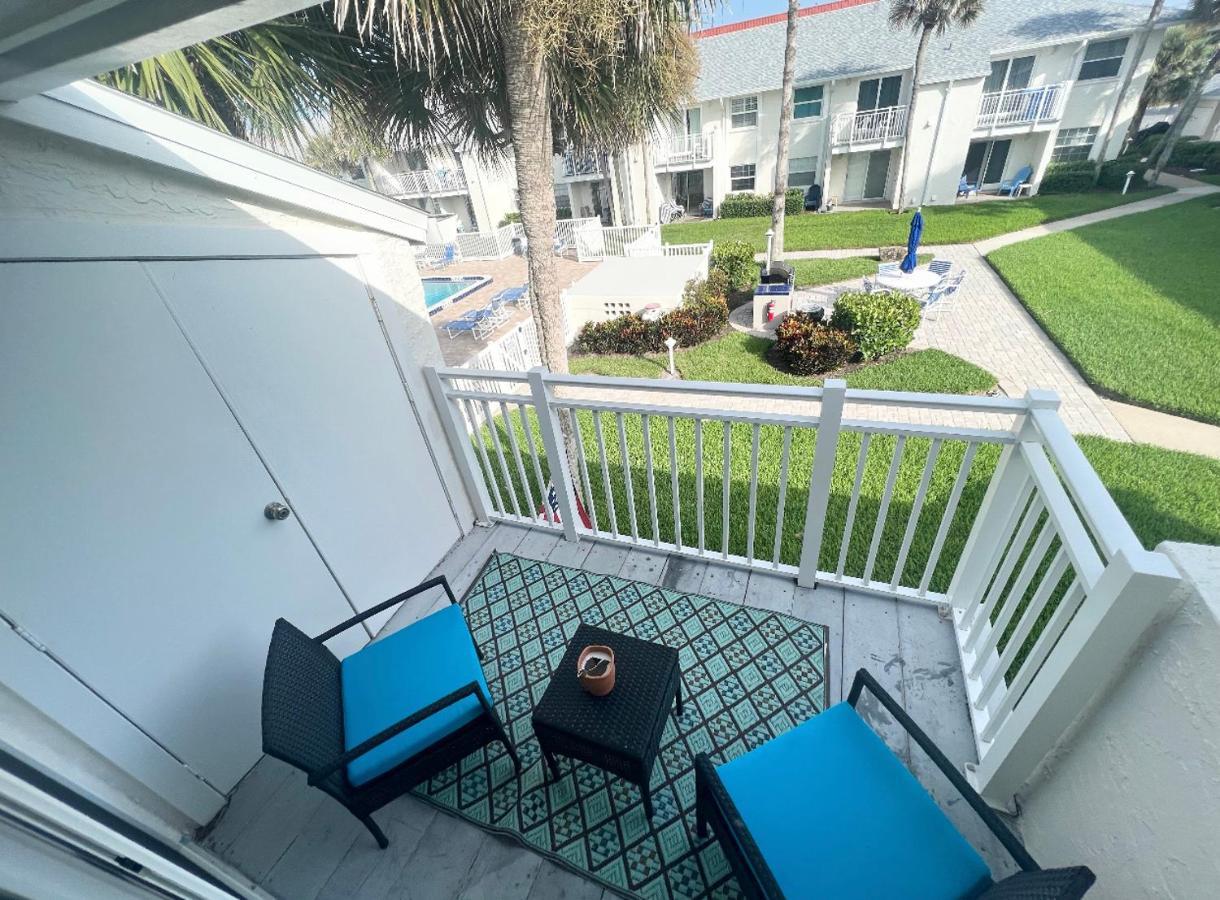 Beachside Serenity Private Balcony With Ocean View, Heated Pool, Bbq, King Bed New Smyrna Beach Exterior photo
