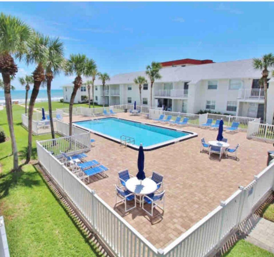Beachside Serenity Private Balcony With Ocean View, Heated Pool, Bbq, King Bed New Smyrna Beach Exterior photo