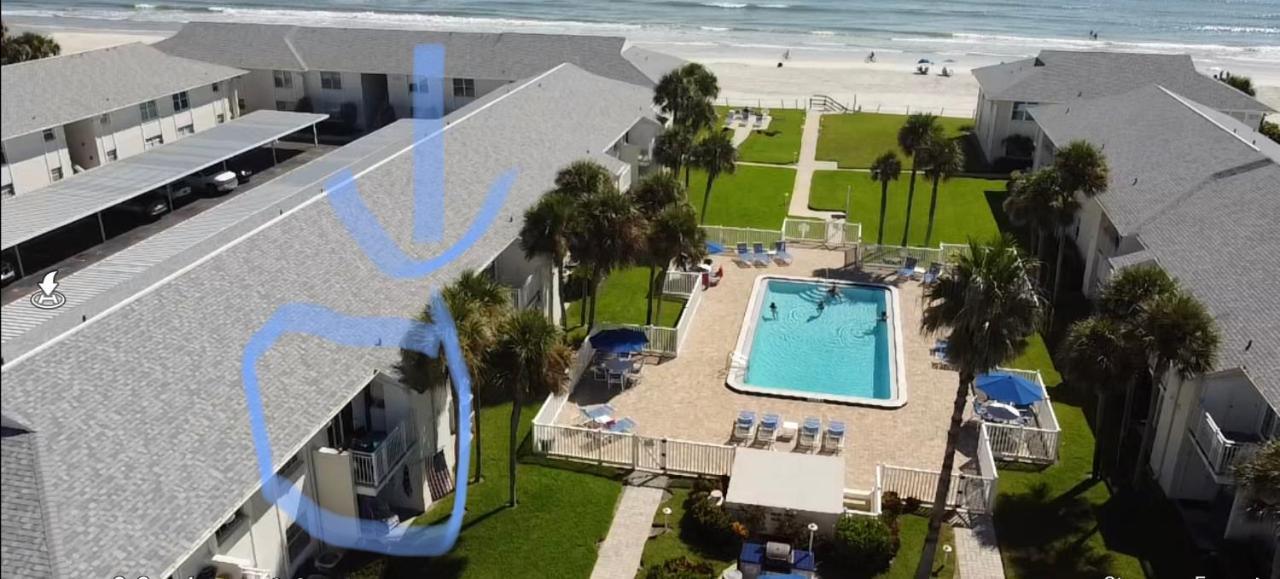 Beachside Serenity Private Balcony With Ocean View, Heated Pool, Bbq, King Bed New Smyrna Beach Exterior photo