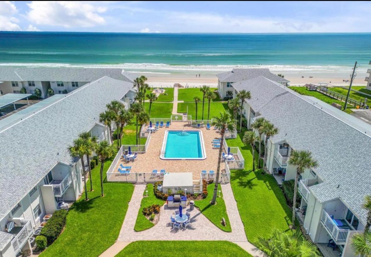 Beachside Serenity Private Balcony With Ocean View, Heated Pool, Bbq, King Bed New Smyrna Beach Exterior photo